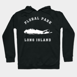 Floral Park Long Island (Dark Colors) Hoodie